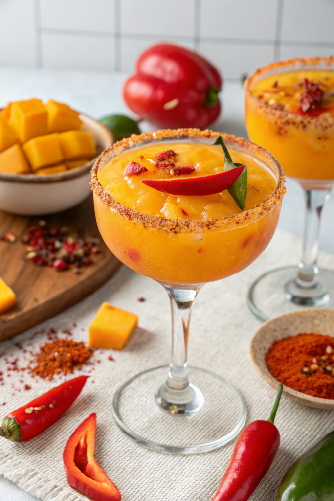 Mango Habanero Margarita Cocktail Recipe