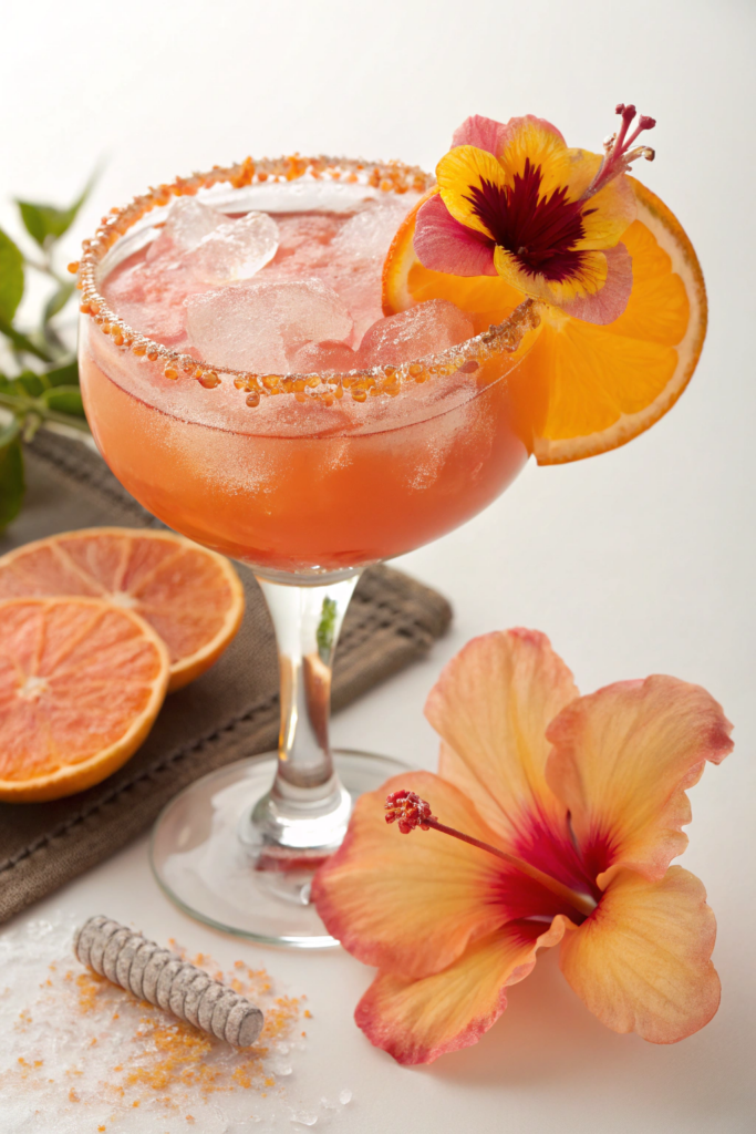 Orange Hibiscus Margarita
